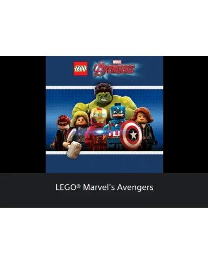 LEGO Marvel's Avengers PS4/PS5 ТУРЦИЯ