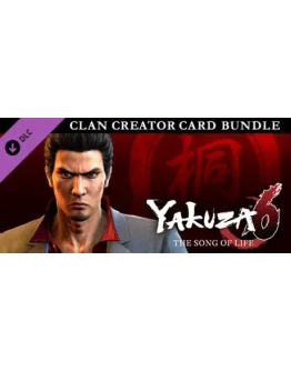 Yakuza 6: The Song of Life - Clan Creator Card Bundle