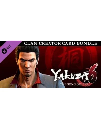 Yakuza 6: The Song of Life - Clan Creator Card Bundle