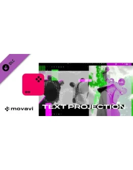 Movavi Video Suite 2024 - Text Projection Overlay Pack