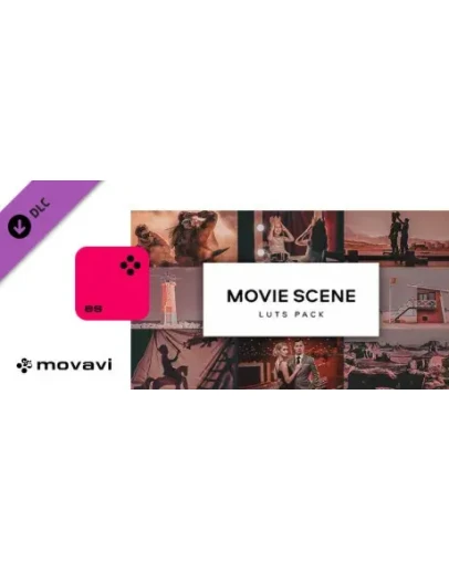 Movavi Video Suite 2024 - Movie Scene LUTs Pack DLC