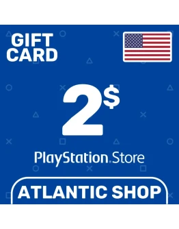 Карта Пополнения PSN 2 (USD) США