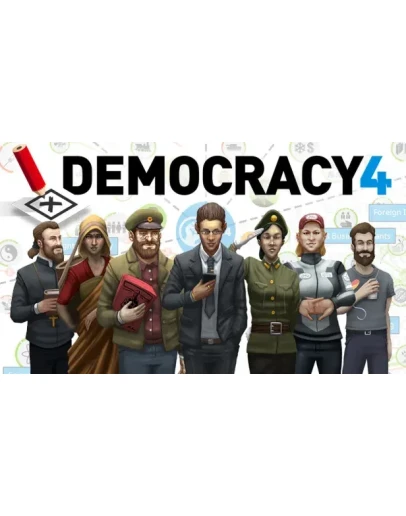 Democracy 4 Steam РУ+UA+KZ+СНГ