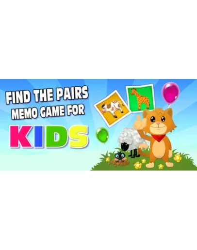 Find The Pairs Memo Game for Kids STEAM KEY REGION FREE