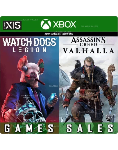 ASSASSINS CREED VALHALLA+WATCH DOGS: LEGIONXBOX