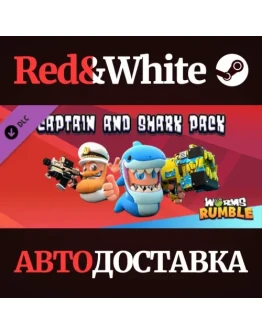 Worms Rumble - Captain & Shark Double Pack DLC Worms Rumble - Captain & Shark Double Pack DLC