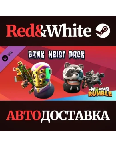 Worms Rumble - Bank Heist Double Pack DLC * STEAM RU