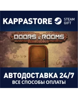 Doors&RoomsАВТОДОСТАВКА Steam Россия Doors&RoomsАВТОДОСТАВКА Steam Россия