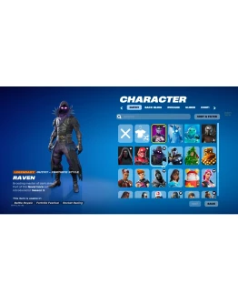 FORTNITE26+ ОБЛИЦОВ АККАУНТ DARK BOMBER RAVEN+ПОЧТА