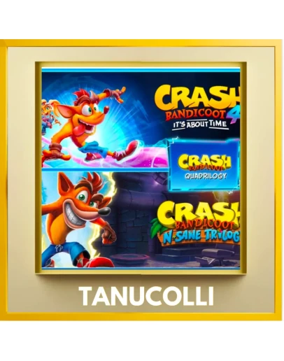 Crash Bandicoot Quadrilogy (PS4/PS5/RU) Аренда 7 дн