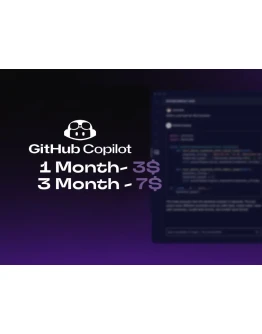 Github Copilot Pro (Business)1 месяц / 3 месяца Github Copilot Pro (Business)1 месяц / 3 месяца