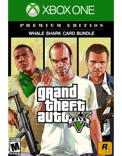 GTA V: Premium + Whale Shark Card XBOX КЛЮЧ