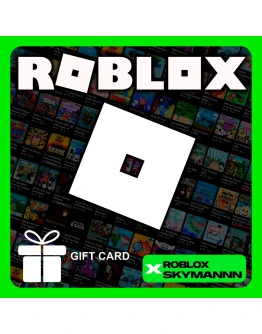 ROBLOX GIFT CARD100-10.000 ROBUX ВСЕ СТРАНЫGLOBAL ROBLOX GIFT CARD100-10.000 ROBUX ВСЕ СТРАНЫGLOBAL