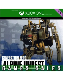 GENERATION ZERO - ALPINE UNRESTXBOX+PCКЛЮЧ