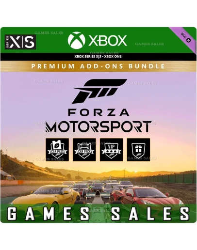 FORZA MOTORSPORT PREMIUM ADD-ONS BUNDLEXBOX+PCКЛЮЧ