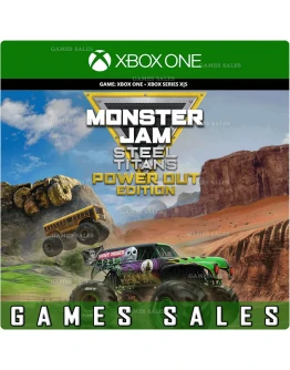MONSTER JAM STEEL TITANS POWER OUT BUNDLEXBOXКЛЮЧ