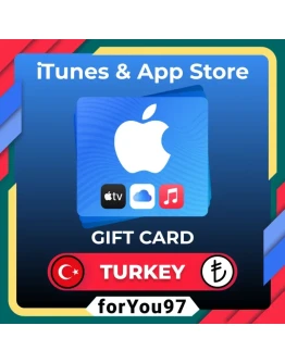 ПОДАРОЧНАЯ КАРТА APPLE ITUNES 10-5000 TLTRТУРЦИЯ