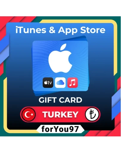 ПОДАРОЧНАЯ КАРТА APPLE ITUNES 10-5000 TLTRТУРЦИЯ