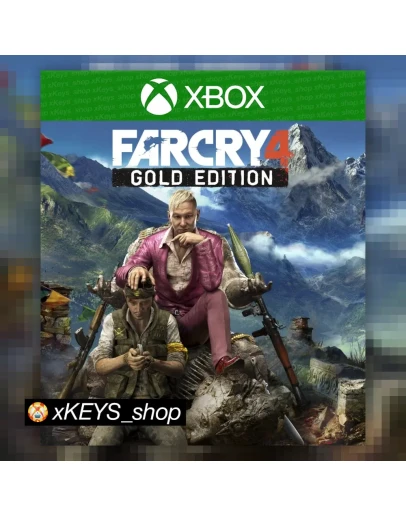 Far Cry 4 Gold (полное издание) XBOX КОД КЛЮЧ