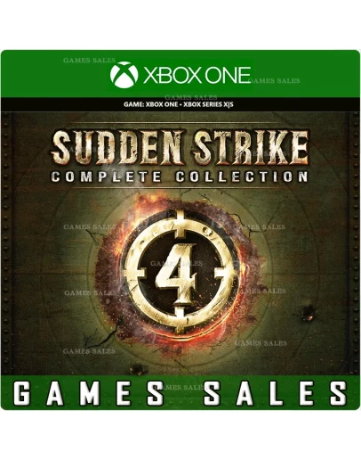 SUDDEN STRIKE 4 - COMPLETE COLLECTIONXBOXКЛЮЧ