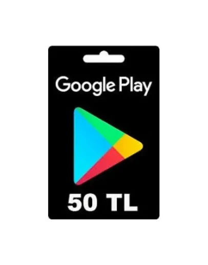 Google Play 50 TL gift card (Official KEY) Turkey