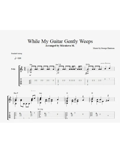While My Guitar Gently Weeps - The Beatles