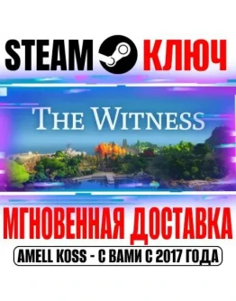 The Witness Steam Ключ РФ+Мир +Бонус