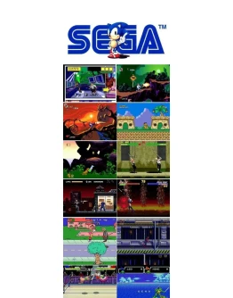 МЕГА ПАК! 17 САМЫХ ПОПУЛЯРНЫХ ИГР ДЛЯ СЕГИ + ЭМУЛЯТОР