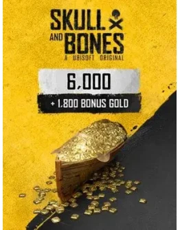 Skull and Bones 7800 Gold -PC (Ubisoft/Steam/Epic Game)