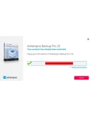 Ashampoo Backup Pro 25 Пожизненная лицензия Ashampoo Backup Pro 25 Пожизненная лицензия