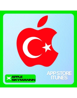 Подарочная карта Apple iTunes 10-5000 TL ТУРЦИЯ