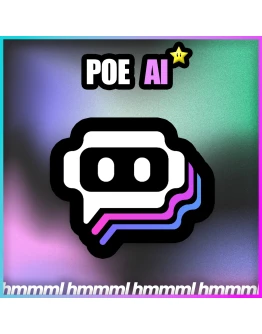 POE AI ПОДПИСКА НА ВАШ АККАУНТ + БЫСТРО