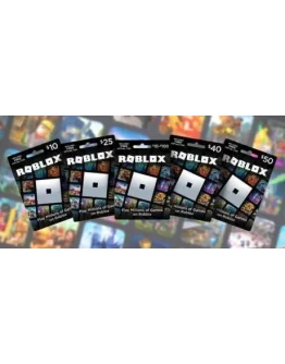 Карта 200-4500 Robux Россия / Весь Мир