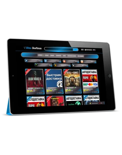 Blue Horizon CSS-Тема для каталога магазина Digiseller