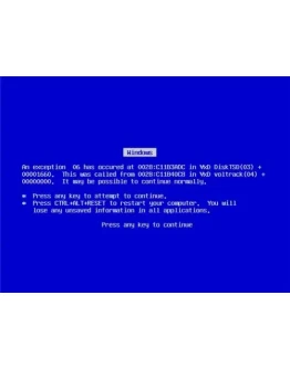 Справочник по сообщениям синего экрана смерти Справочник по сообщениям синего экрана смерти