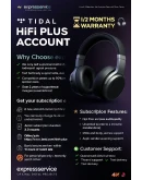 TIDAL HiFi PLUS СЧЕТ 1/2МЕСЯЦА ГАРАНТИЯ TIDAL HiFi PLUS СЧЕТ 1/2МЕСЯЦА ГАРАНТИЯ