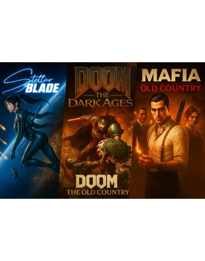 Mafia: Old Country + DOOM: Dark Ages + Stellar Blade