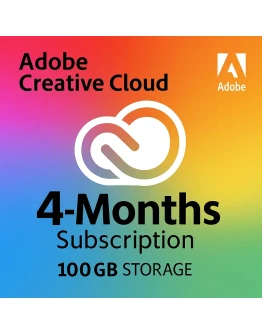 Adobe creative cloud 4 Months