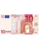 Отсканированные изображения Евро номиналом 5,10,20,50,100,200,500.