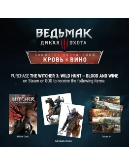 Ведьмак 3: Дикая Охота Кровь и вино (Steam UA KZ)