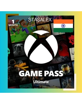XBOX GAME PASS ULTIMATE 1 МЕСЯЦКЛЮЧ (ИНДИЯ)
