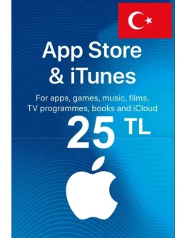 App Store &amp iTunes Подарочная Карта 1000 TRYТурция