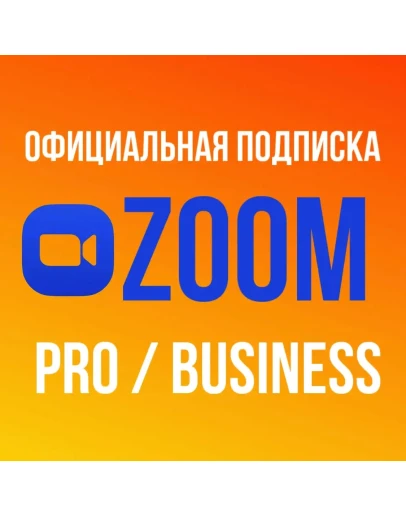 Zoom One Pro/Business 1-12 месяцев