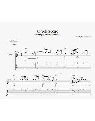 О той весне