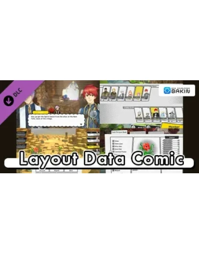 RPG Developer Bakin Layout Data Comic DLC * STEAM RU