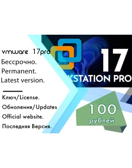 VMware Pro 17 Пожизненный Ключ