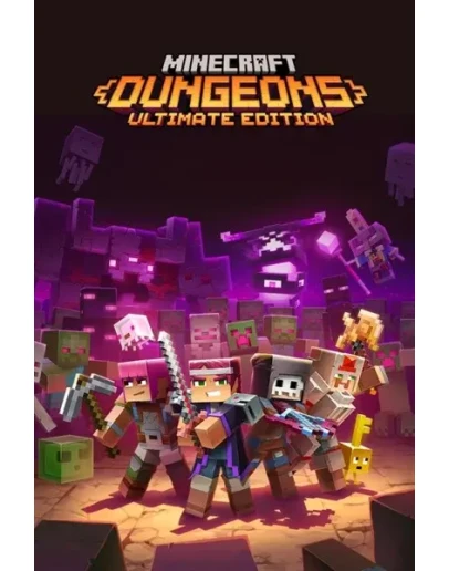 Minecraft Dungeons Ultimate (Аренда Steam 7 дней)