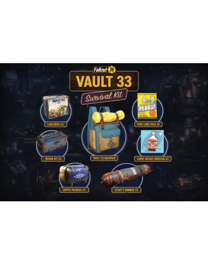 Fallout 76 Vault 33 Survival Kit XBOX