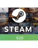 Steam Gift Card 20 Steam Ключ Оман