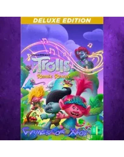 DreamWorks Trolls Remix Rescue Deluxe Edition XBOX DreamWorks Trolls Remix Rescue Deluxe Edition XBOX